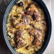 Zaithoon Special Chicken Charcoal with Mandi or Madhout Rice