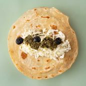 Halloumi Chapati