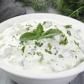 Yoghurt With Cucumber
