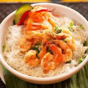 Bún Tôm -Chilli Prawn Bun