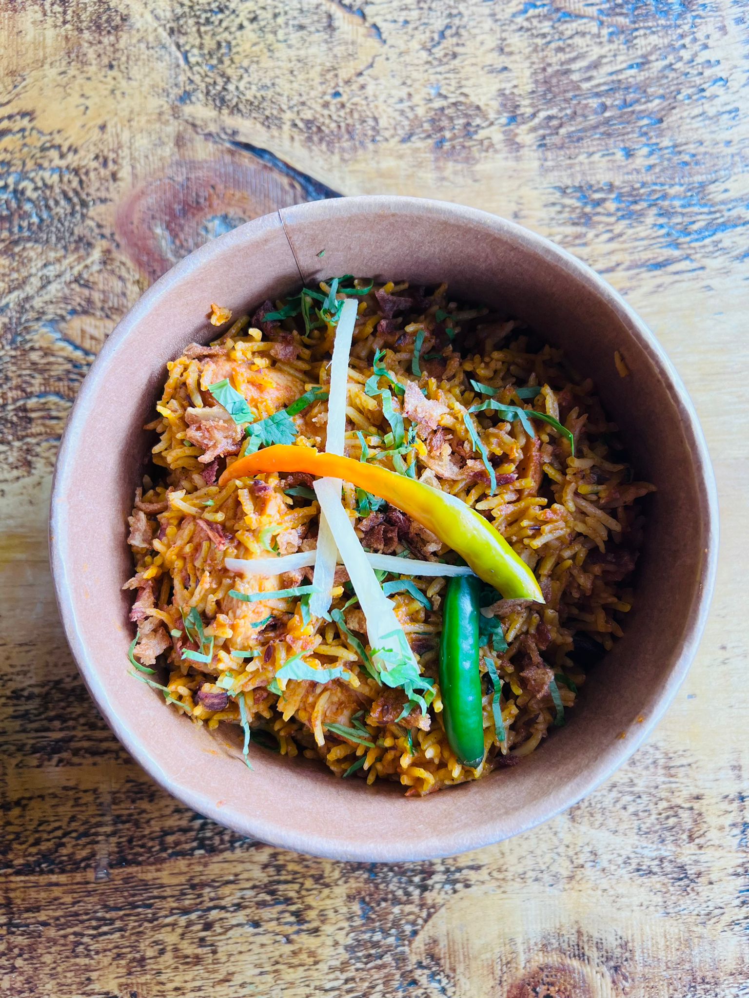 Butter Chicken Biryani