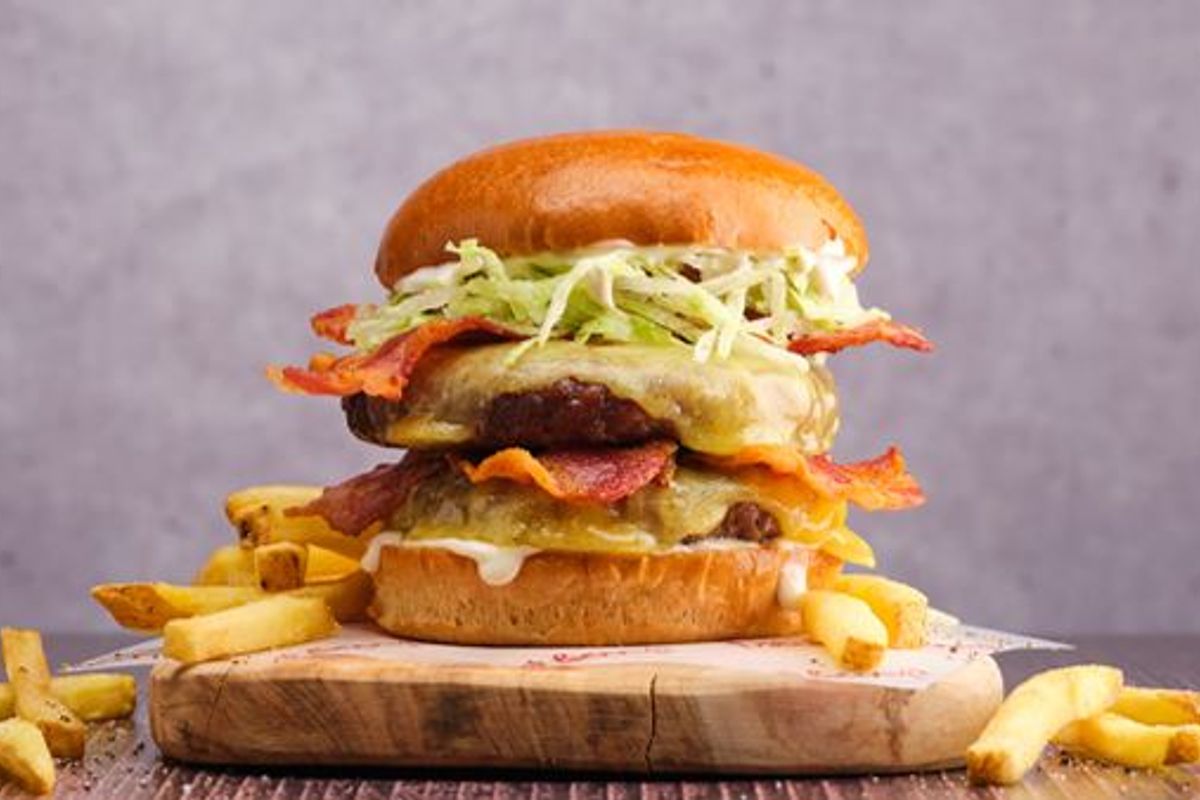 Double Bacon Cheese Burger