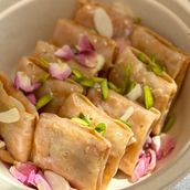 Cheese and date squares