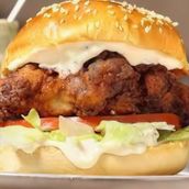 TRUFFLE CHICKEN BURGER