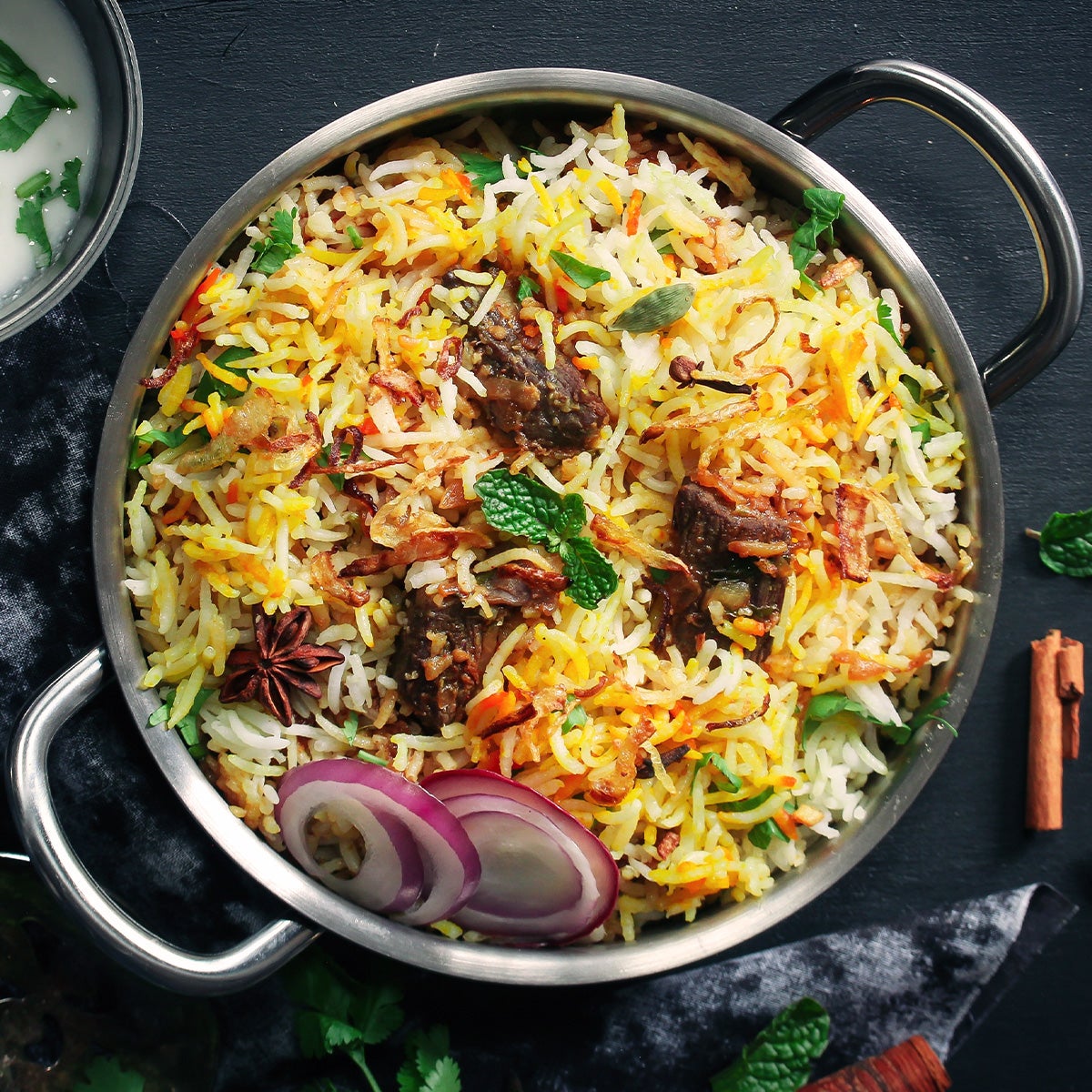 Chur Chur Lamb Biryani