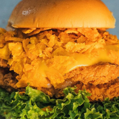 Double Chicken Slider Sandwich 