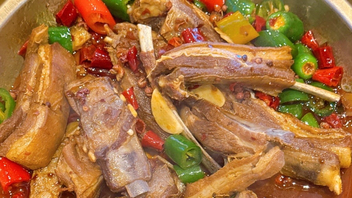 Hot and Spicy Lamb Brisket 香辣羊腩