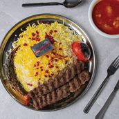 Mutton Kabab Biryani