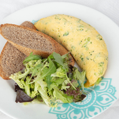 Broccoli And Cheese Omelette