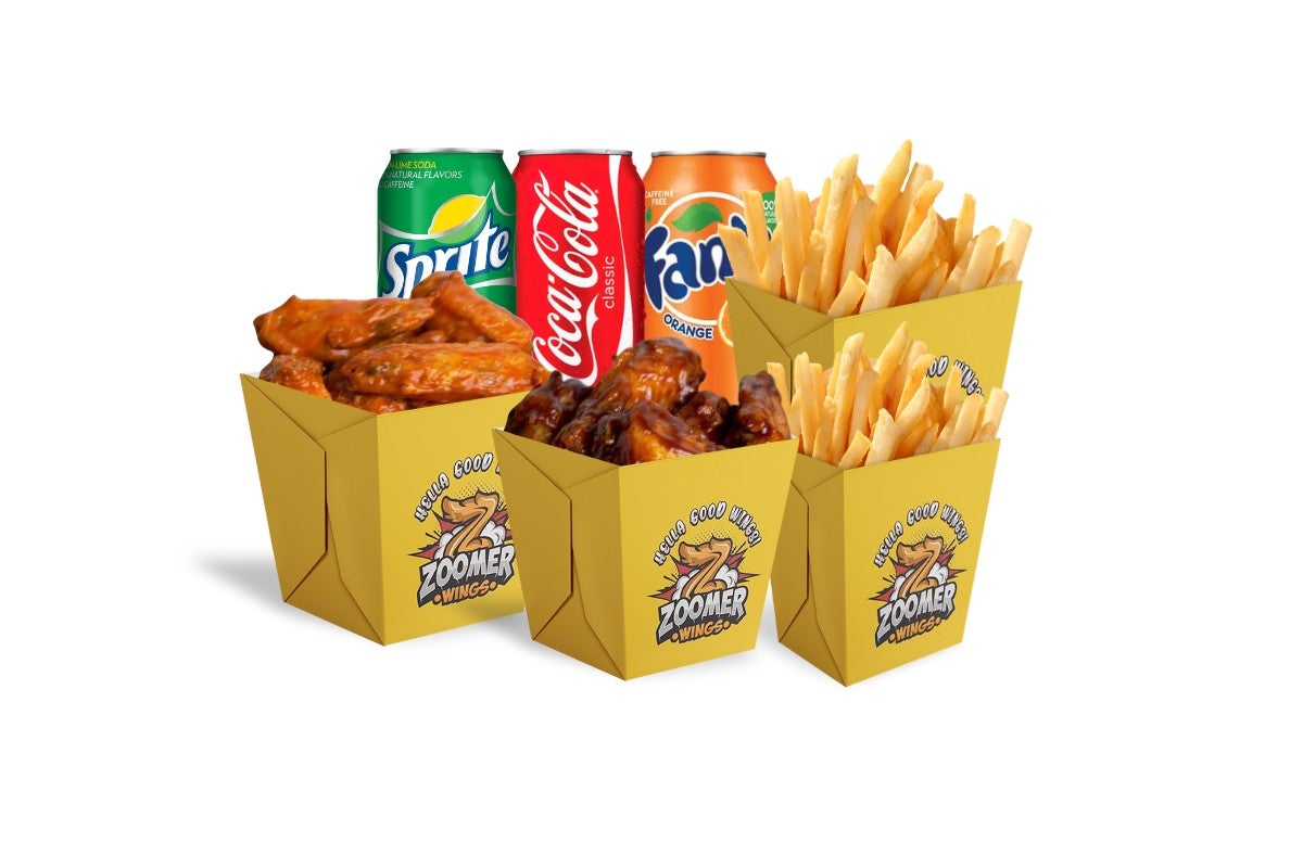 Buffalo Wings Meal for 2