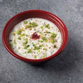 Cucumber with yoghurt