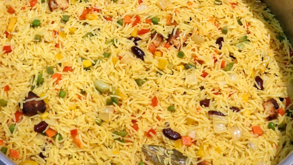 Fried rice with chicken