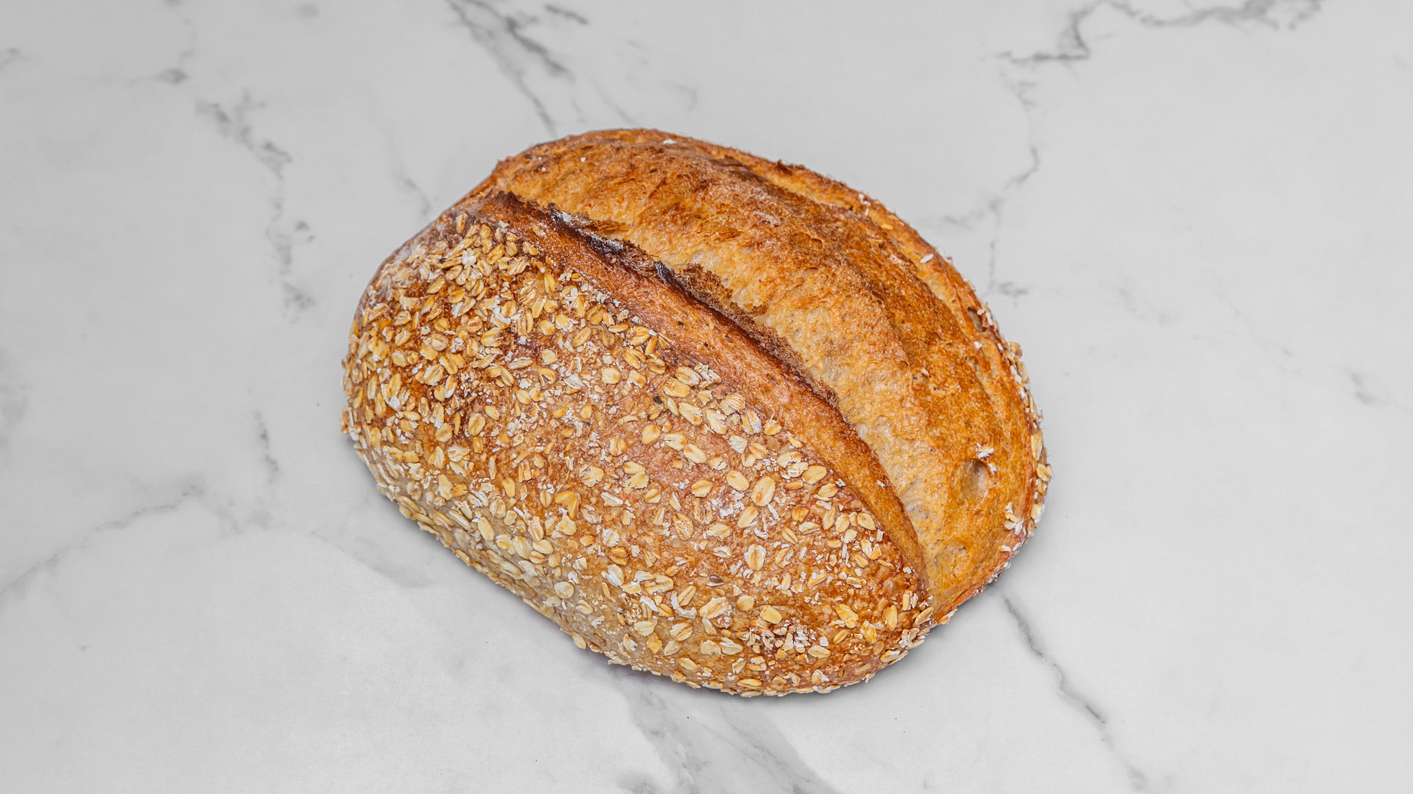 Overnight Oat Sourdough