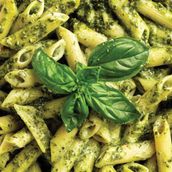 Pasta In Pesto Sauce