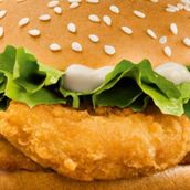 Chicken Nuggets Burger