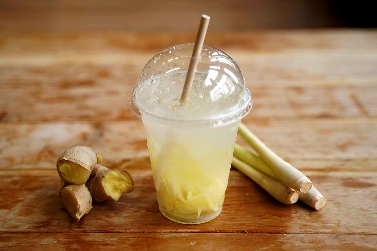 Fresh Lemongrass and Ginger