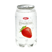 Okf Sparkling Soda Strawberry 350ml