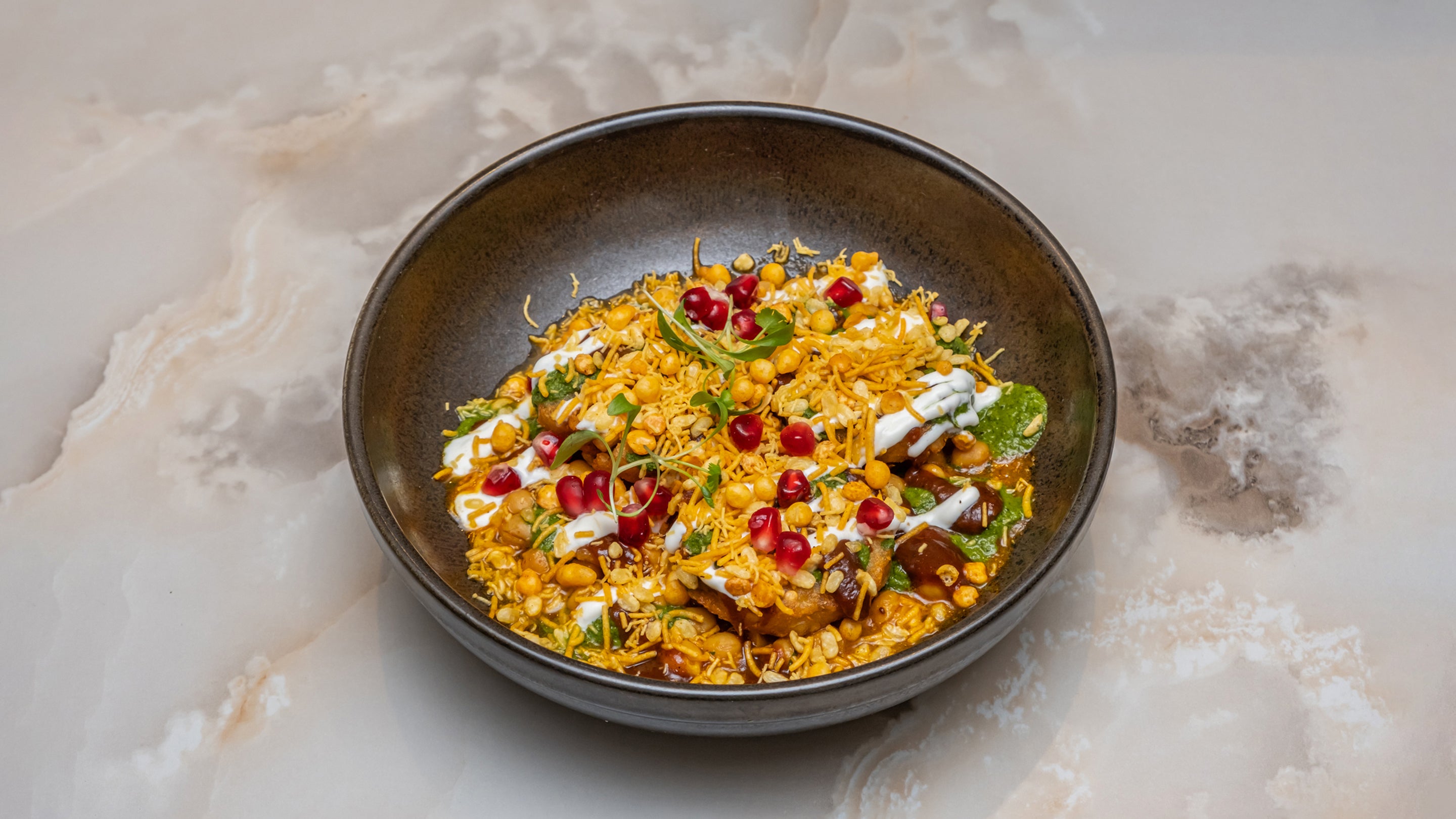 Aloo Tikki Chaat