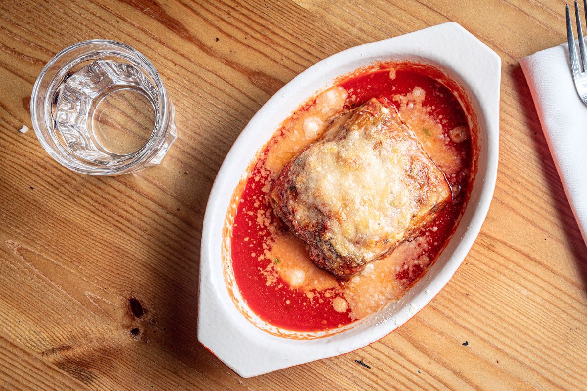 Aubergine Parmigiana