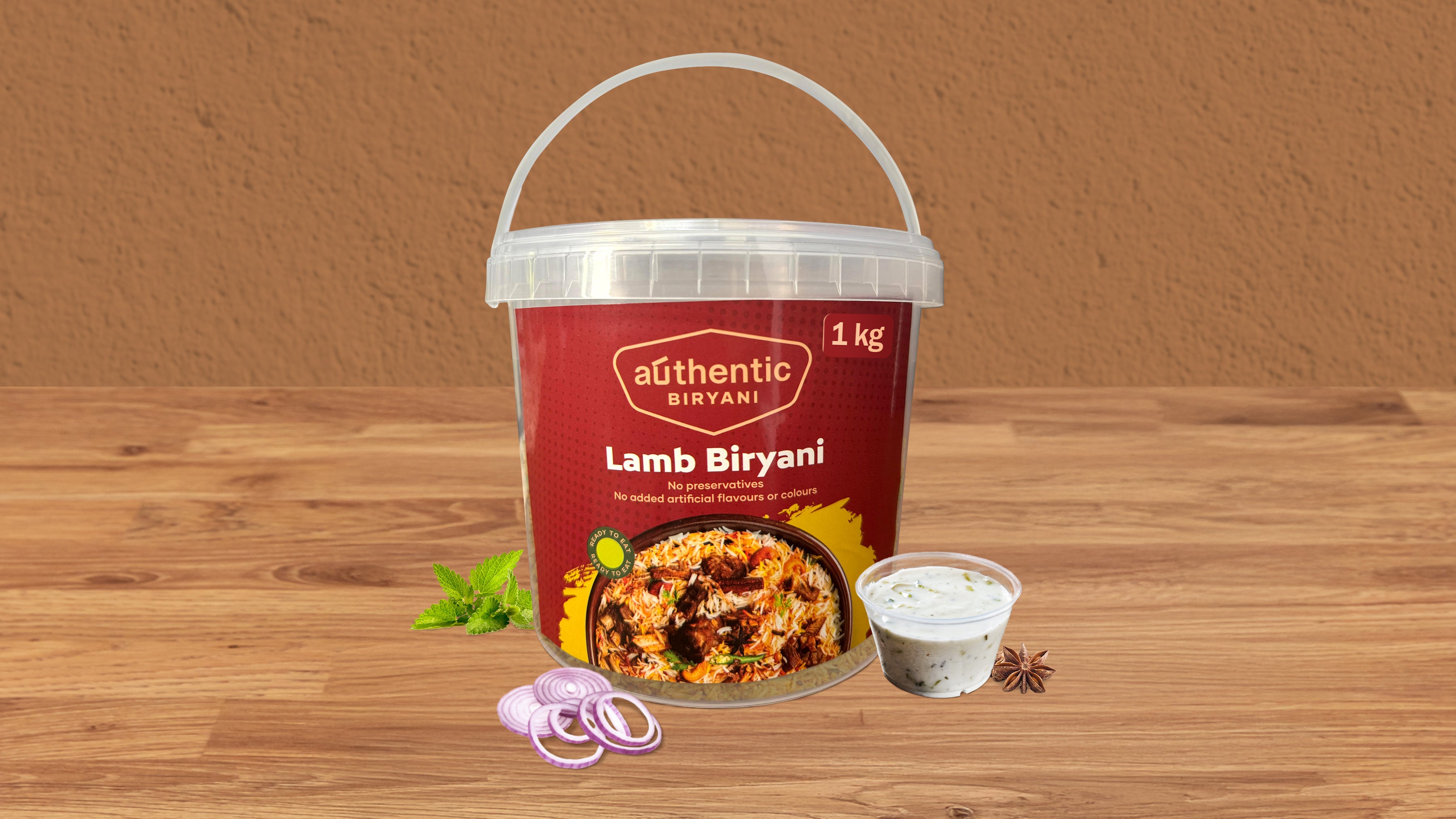 Lamb Biryani Bucket - 1 Kg (Smart Bucket)