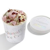 Arabic Mastic Ice Cream With Gourmet Rose Marshmallows