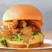 Double Chicken Burger