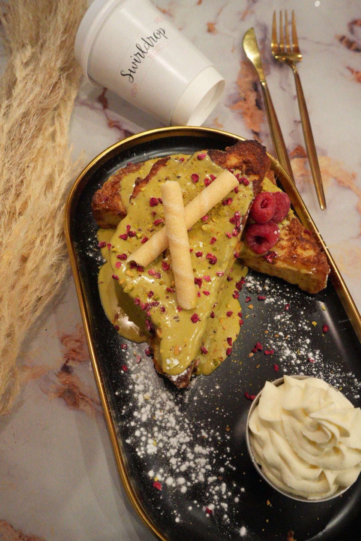 Pistachio French Toast