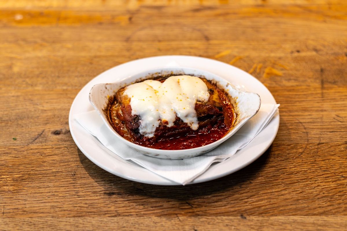 Aubergine Parmigiana