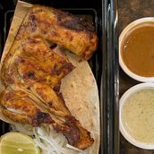 Chicken Tikka Leg + 1 Roti