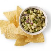 Chips & Roasted Chili-Corn Salsa
