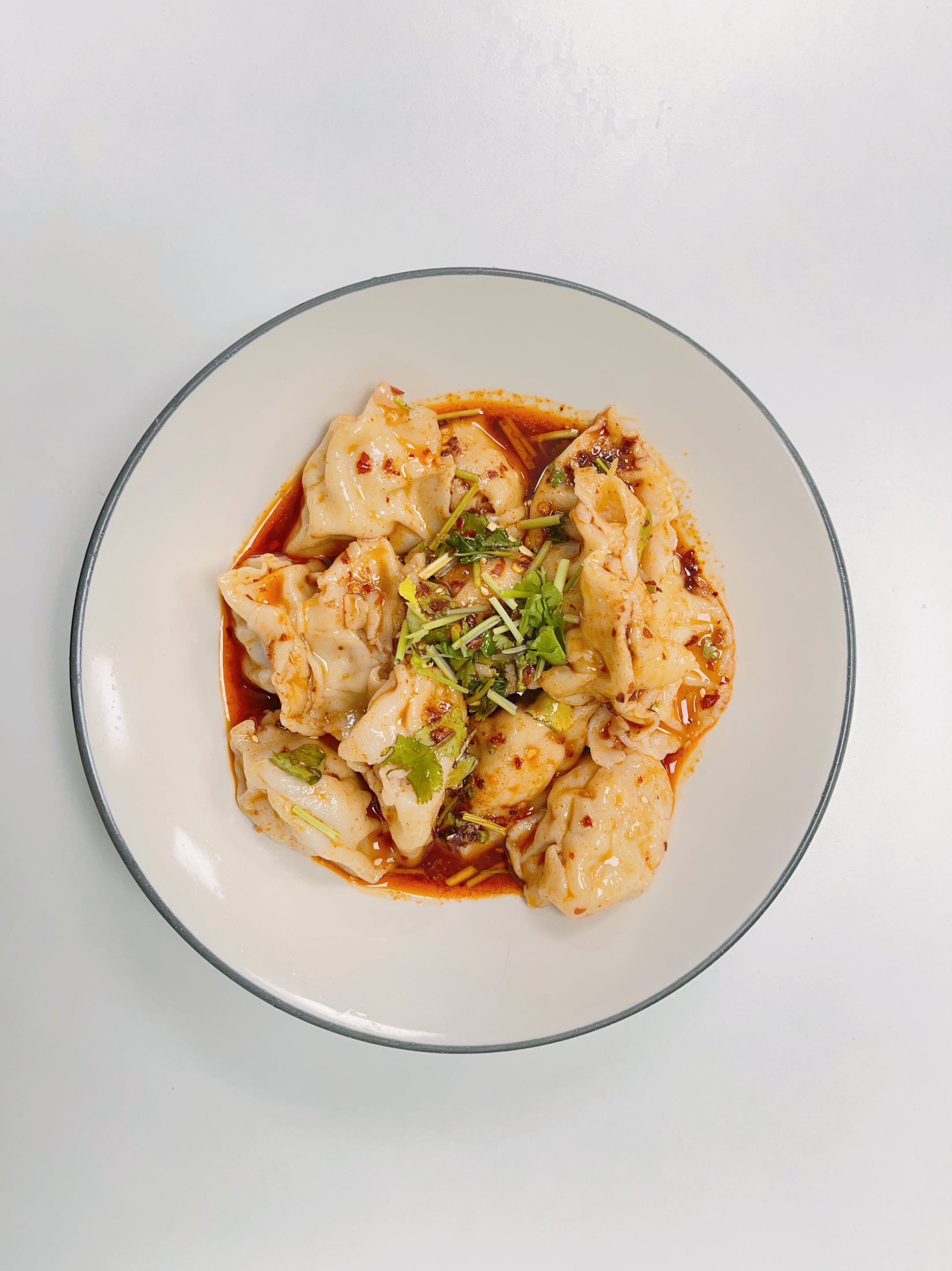 Dumplings in Red Oil 红油水饺
