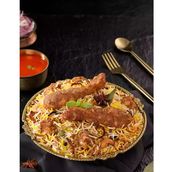 Chicken Kolhapuri Biryani (boneless)