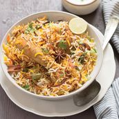 Chicken dum biryani