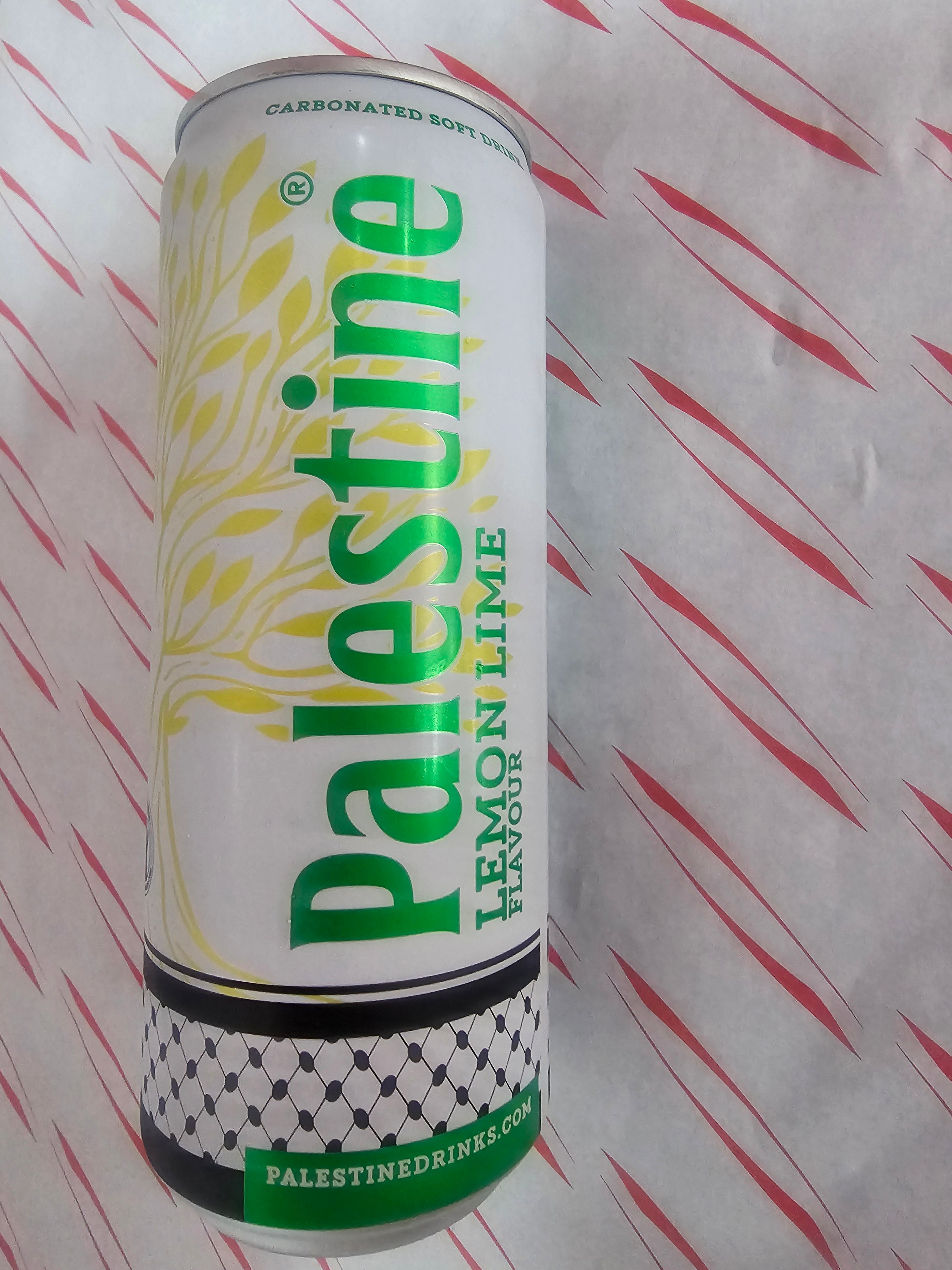 Palestine Cola lemon & Lime فلسطين كولا بنكهة الليمون الحامض