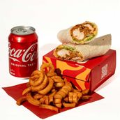 Spicy BBQ Wrap Meal