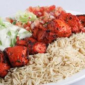 Afghani Pulao With Fish Boti