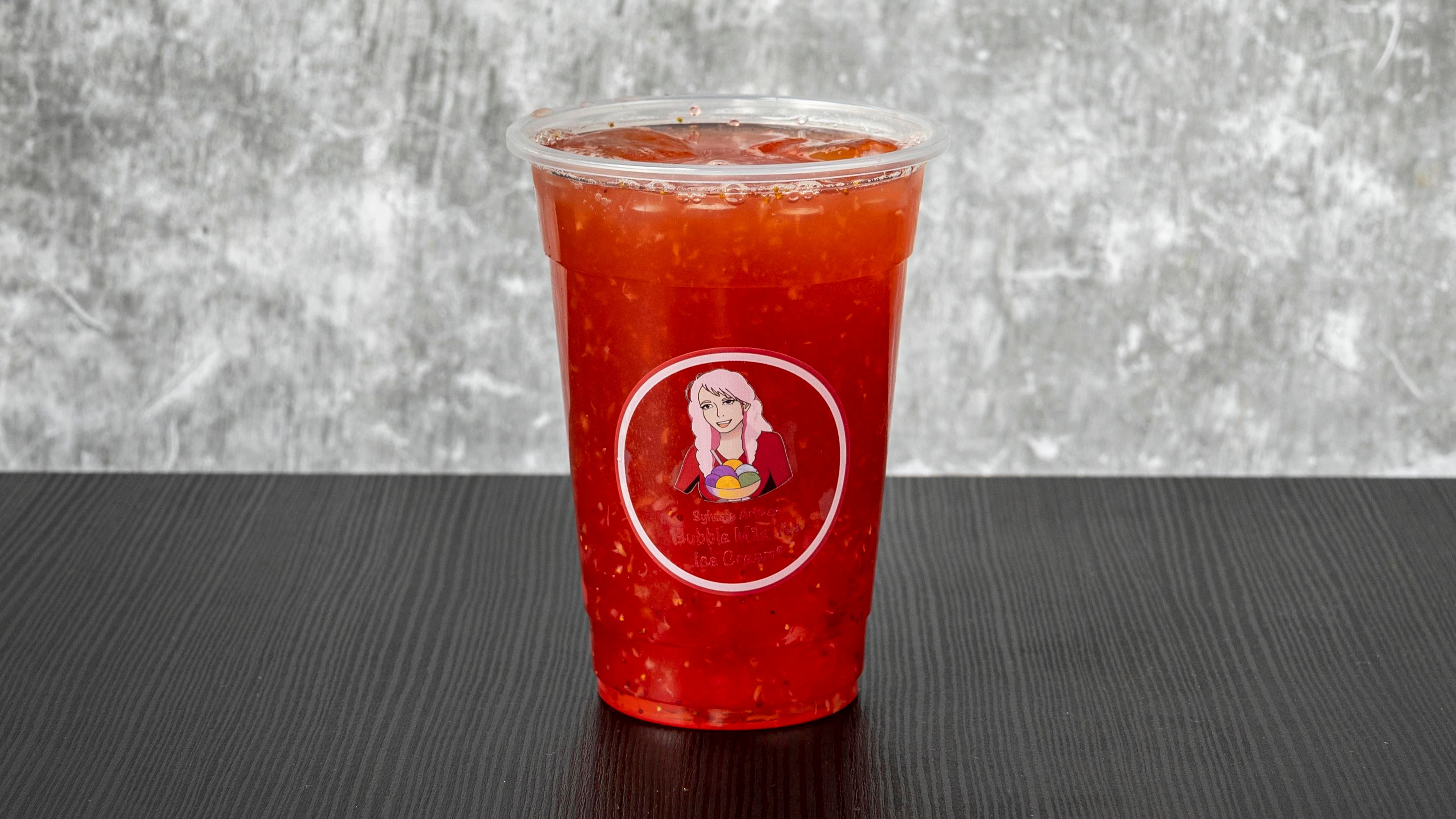 Strawberry Fresh Fruit Tea