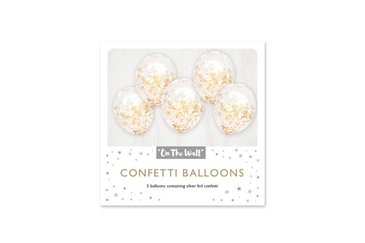 Confetti Balloons 5 pcs