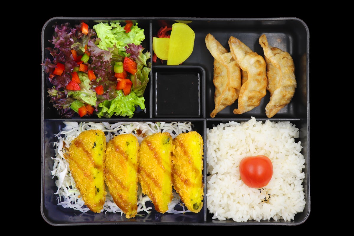 Pumpkin Korokke Bento