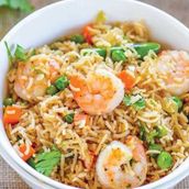 Shrimp fried rice