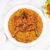 Bannu Pulao With Full Chicken Charcoal