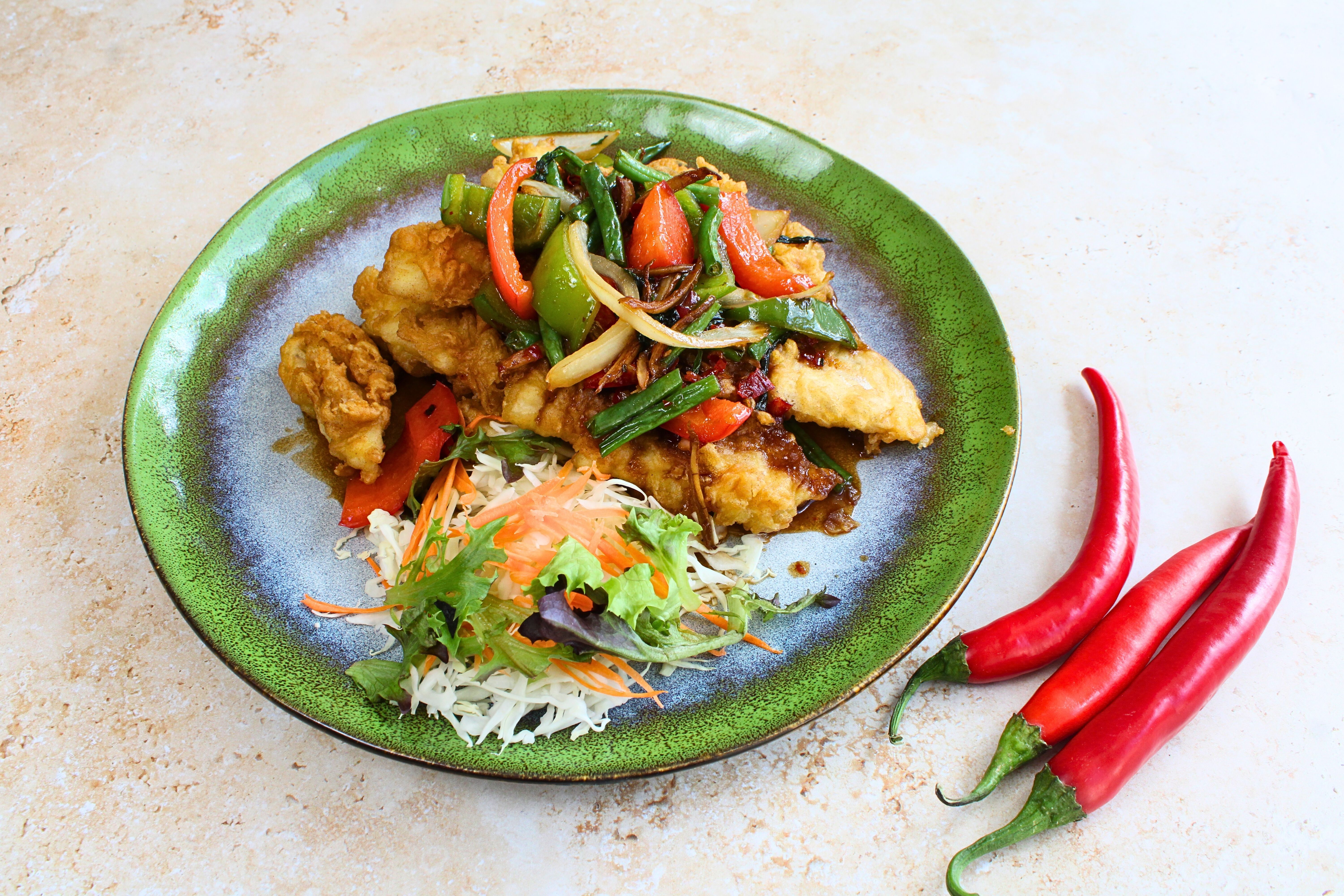 Herb & Spice Sea Bass 🌶️🌶️🌶️
