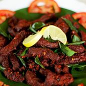 Beef Chilli Dry Fry Dish