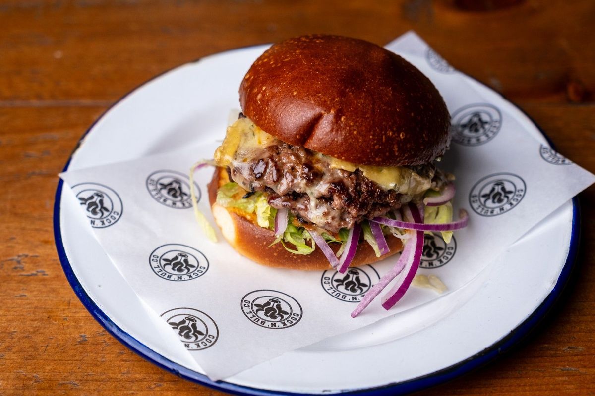 Black and Blue Burger