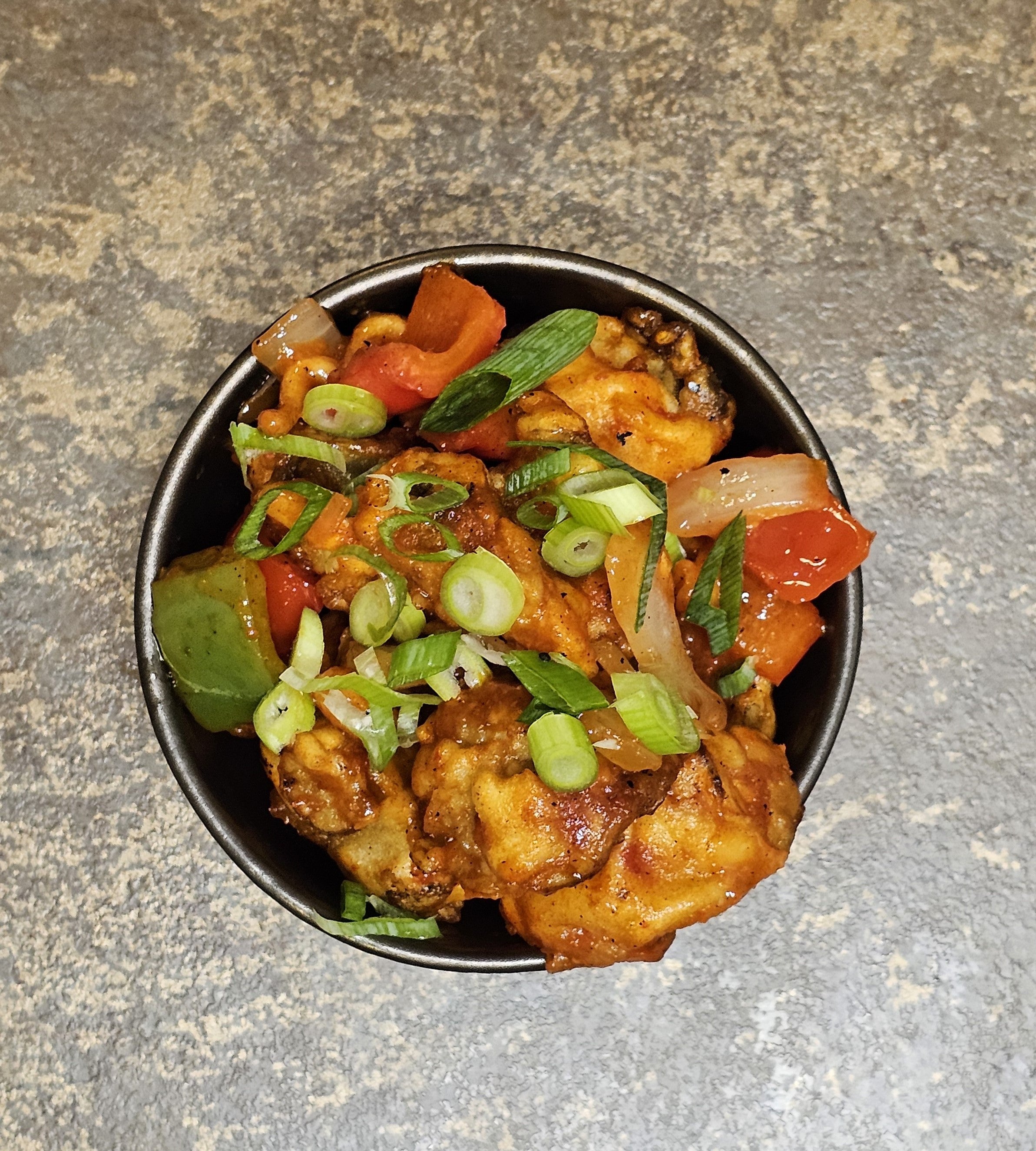 Chilli Garlic Mushrooms