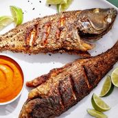 Sherry Fish Fry With Rice