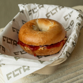 Peanut Butter & Jam Bagel