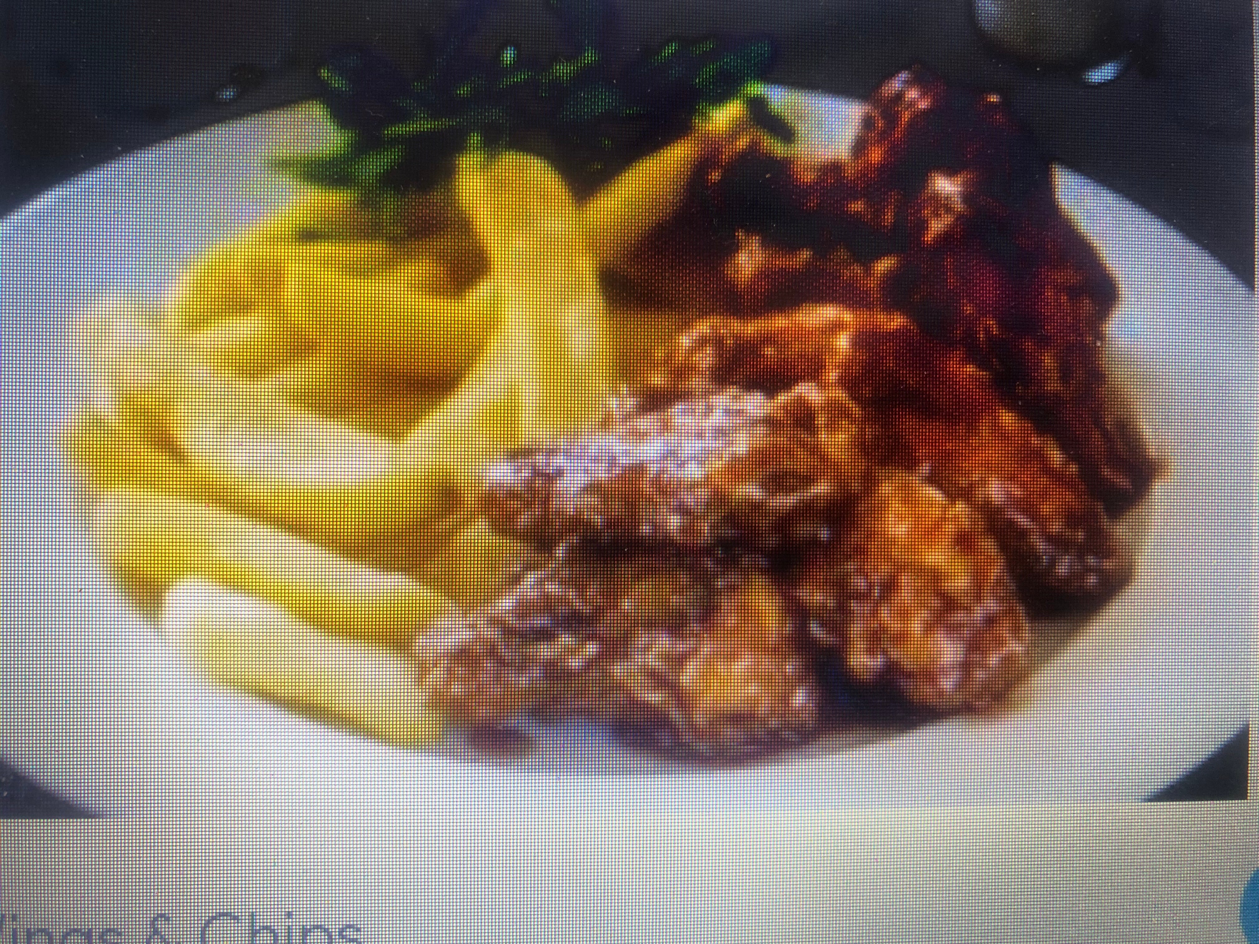 Chicken Wings and Chips
