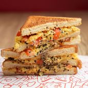 Scrambled Egg Toast