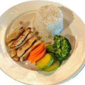 Chicken And Rice Platter